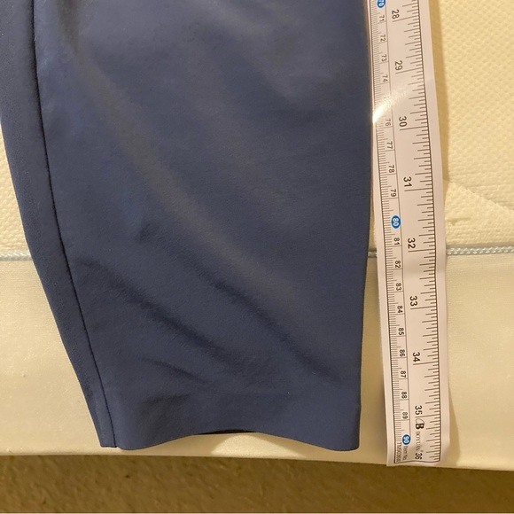 Athleta Cardiff Pant - Blue |‎ Size 0 | Comfy Work Pants | Paper Bag Waist - Picture 7 of 11
